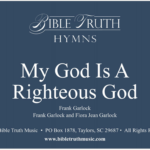 73 - My God Is A Righteous God - DOWNLOAD