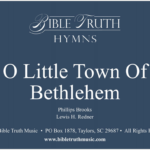 82 - O Little Town Of Bethlehem - DOWNLOAD